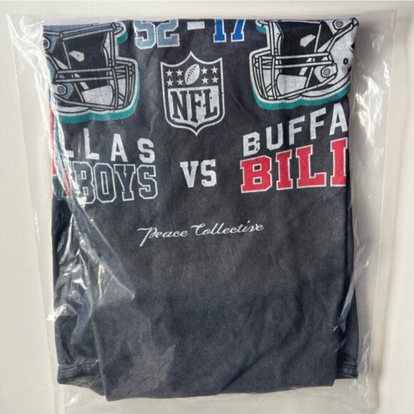Peace Collective-Unisex Super Bowl XXVII Stonewashed T-Shirt-Black. Size:XL. NWT - Picture 8 of 10
